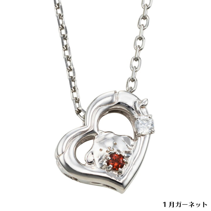 楽天市場】ポムポムプリン レディースネックレス シルバー925 誕生石 