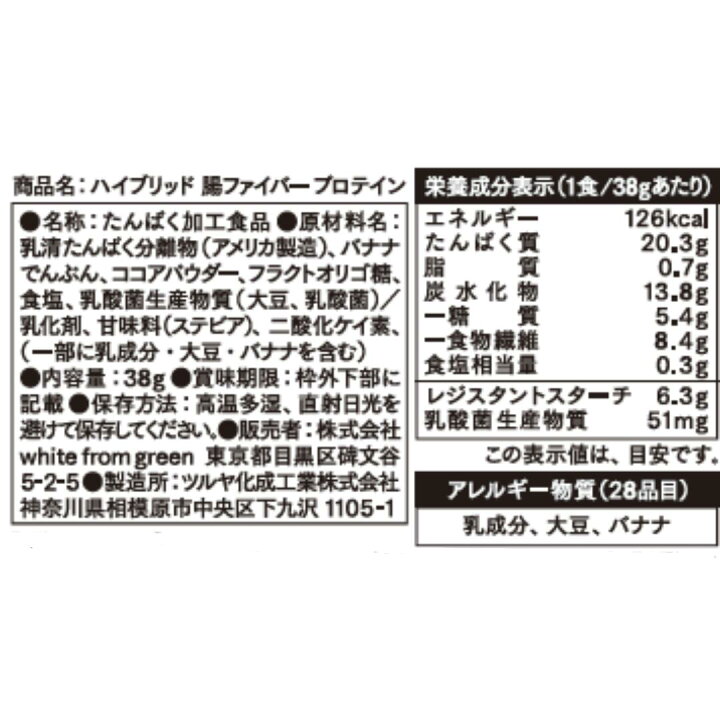 楽天市場】ハイブリッド腸ファイバープロテイン WPI 3つの腸の奥まで 
