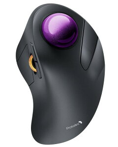 ProtoArc EM03 NL �g���b�N�{�[���}�E�X �l�����w �É� ���� 2.4G��Bluetooth���Ή� 3�䓯���ڑ� ���C�����X�}�E�X �g���b�N�{�[�� USB�[�d�� ���w���� 6�{�^�� 5�i�KDPI�ؑ� Windows/mac/iOS/Andr