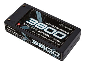 �W�[�t�H�[�X Arrow Head Lipo 7.4V 3800mAh 120C/240C RC�J�[�pLiPo�o�b�e���[ GFG016 ���{���K�i