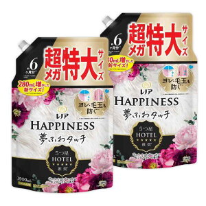 ���m�A Lenor �y�܂Ƃߔ����z[��e��] �n�s�l�X ���ӂ�^�b�` �_��� ���F���x�b�g�u���b�T���t���[���� �l�ߑւ� 1,900mL×2��