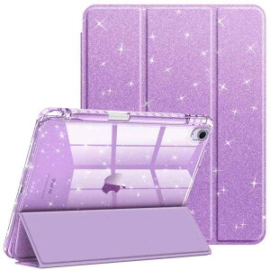 Fintie iPad Air 11�C���` �P�[�X M4 (2026) / M3 (2025 ��7����) / M2 (2024 ��6����) / Air 5/4 �N���A�P�[�X 2022/2020 10.9 �C���` �L���L�������o�b�N�J�o�[ Pencil ��