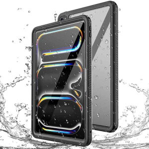 Miimall �Ή� iPad Pro 11�C���` �h���P�[�X M4 2024 ��5���� iPad Pro 11 �P�[�X iPad Pro 11�C���` �h���J�o�[ �A�C�p�b�h �v�� 11�Ή� �X�g���b�v�t�� IP68�K�i �h�� �h�o �ϏՌ� �S�ʕی� ��