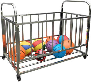 TUIYIDUO �{�[���J�S �{�[�����b�N ��^ �{�[�����[�J�[�g 63���s��x110��x85����cm �X�e�����X�| �{�[���X�^���h ��� ���� �L���X�^�[�t�� �ړ����ȒP �o�X�P�b�g�{�[���z�[�� �w�Z �����O���p