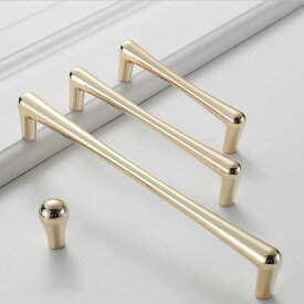 取っ手 4個入 亜鉛合金 ゴールド ハンドルキャビネットプル 手すり食器棚 クローゼット 家具 化粧台 引き出し プル 建築金具ツマミ 戸棚食器棚 装飾