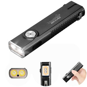 TrustFire MINI X3 Pro EDC�t���b�V�����C�g 2050���[���� ���P�x �����d�� USB-C�[�d�� 6�̌���