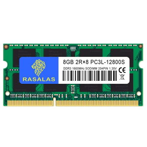 ��d�������� 1.35V 8GB PC3L-12800S DDR3L-1600 SO-DIMM 204pin �m�[�g�p�\�R���p������mac �Ή����f�� RAM Non-ECCV ���Ή�)