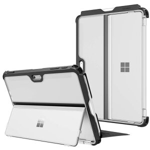 Fintie for Microsoft Surface Go 4 / 3 / 2 / 1 2023/2021/2020/2018 10�C���` �P�[�X �^�C�v�J�o�[ �\�t�gTPU �y���z���_�[�t�� �S�ʕی�^ �X�^���h�ی�@�\ �L�b�N�X�^���h�P�[�X �y��