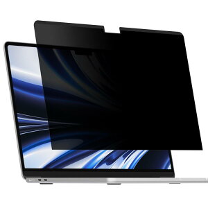 MacBook Air 13.6 M5/M4/M3/M2 2022-2026�p �`�����h�~�t�B���^�[ �v���C�o�V�[����� �ی�t�B���� �}�O�l�b�g�^�C�v �u���[���C�g�J�b�g �̂������h�~�t�B���� ���˖h�~ �L�Y�h�~ ���ʎg�p ���E�ȒP