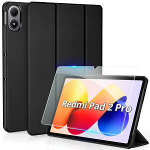 [Redmi Pad 2 Pro 12.1�C���` �P�[�X �K���X�t�B���� �Z�b�g]CACOE Redmi Pad 2 Pro/Xiaomi Poco Pad M1��^12.1�C���`�f�B�X�v�� 2025�p �n�[�h�P�[�X �I�[�g�X���[�v �O�܂� �ϏՌ� �y