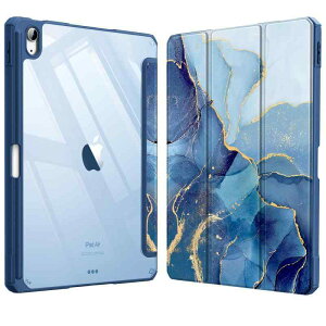 Fintie iPad Air 11�C���` �P�[�X M4 (2026) / M3 (2025 ��7����) / M2 (2024 ��6����) / Air 5/4 �P�[�X 2022/2020 10.9 �C���` �����o�b�N�J�o�[ Apple Pencil ���[