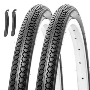 MOHEGIA 2�{ 27×1 3/8 ���]�� �^�C��: 27�C���` 37-630 �y���� �ϖ��� �X���ʋ� �A�[�o���o�C�N�A�}�}�`�����Ή� - �܂肽���ݎ� �����p�^�C�� - �u���b�N