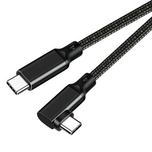 Type C to Type C �P�[�u�� L�� 1m Popolier �y20Gbps �����f�[�^�]�� /240W�}���[�dPD�Ή� /8K@60Hz�f���o�� �zUSB 3.2 Gen2x2 USB-C to USB-C �P�[�u�� USB 3.2/3.1