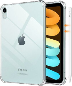For iPad mini 6 / iPad mini 7 �P�[�X [Gosento] iPad mini7 2024���f�� ��6����p iPad mini ��6���� 2021 8.3�C���`�J�o�[ TPU ���� apple �A�b�v�� mini6 �S�ʕی�