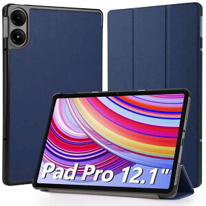 Hianjoo Xiaomi Redmi Pad Pro �Ή� �P�[�X 12.1�C���` �^�u���b�g�P�[�X Xiaomi POCO Pad �Ή� �J�o�[ �X�^���h�@�\�t�� �I�[�g�X���[�v�@�\ �S�ʕی�P�[�X �ϏՌ� �C�菝�h�~ - �_�[�N�u���[