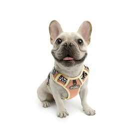 【正規品】TUFF HOUND 犬 ハーネス メッシュ素材 通気性一番 夜間反射 引っ張り防止 歩行補助 人気 可愛い 軽量 小型犬 中型犬 大型犬 柴犬 胴輪 調節可能 散歩用(XL, ピンク)