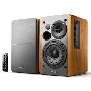 Edifier R1280DB �u�b�N�V�F���t�X�s�[�J�[ �A�N�e�B�u �A���v���� 42W�o�� �����R���t�� �u���E��