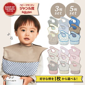 【セットで15%OFF！】＼ベビージャンル賞受賞／【保育士推奨】お名前タグ付き 食べこぼし防止 3Dポケット BLM お食事エプロン 袖なし 洗える 保育園 食事スタイ ベビー 離乳食 1歳 2歳 3歳 男の子 女の子