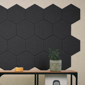 【正規品】防音ファストラボ公式【楽天1位3冠】(騒音の緩和に）吸音パネル スクエア型 ヘキサゴン型 12枚セット 吸音材 防音パネル 防音室 や 防音 騒音 の対策に【返金保証付き】土日も出荷対応