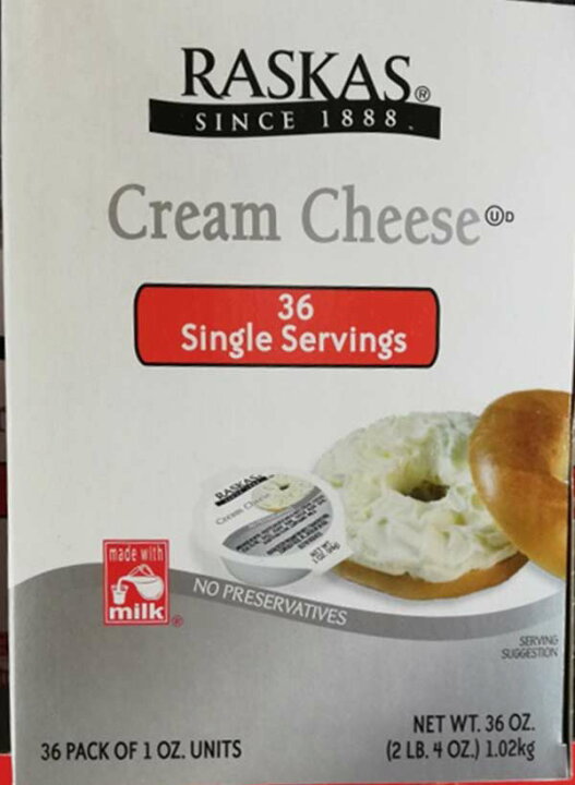 楽天市場 即納 Costco コストコ通販 Raskas Cream Cheese ラスカス クリームチーズポーション36個入 要冷蔵 Whiteleaf ホワイトリーフ
