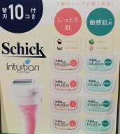 ★即納★【COSTCO】コストコ通販【Schick】(シック) イントゥイション クラブパック 本体刃付+替刃10個