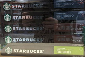 即納★【COSTCO】コストコ通販【STARBUCKS】 スターバックス ネスプレッソ互換カプセルークローストアソート3フレーバー 50カプセル