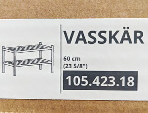 yIKEAzCPAʔ́yVASSKARz@XVF[ V[YbN 60 cm