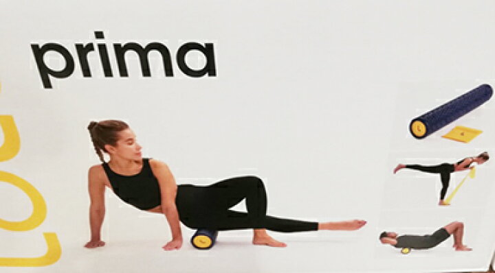 【Lolë】ローレ プリマ フォームローラー レジスタンスバンド付 WhiteLeaf ホワイトリーフ