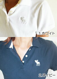 【Abercrombie&Fitchアバクロレディースポロシャツ