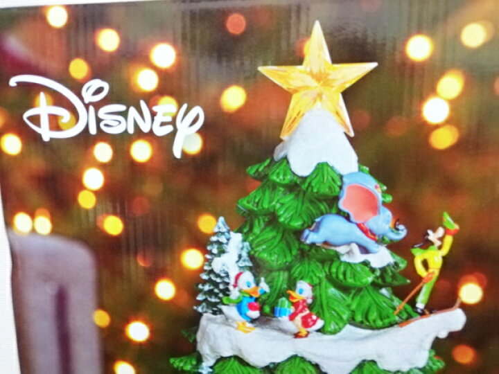 楽天市場 5の倍数日は楽天カードエントリーで5倍 即納 Costco コストコ通販 Disney ディズニー クリスマスツリー 高さ約45cm クリスマスソング収録 Whiteleaf ホワイトリーフ