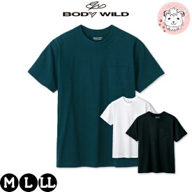 ヘビーウェイトTシャツ ポケット付き GUNZE グンゼ BODY WILD ボディワイルド アウターT 綿 BW5214 BW1914　M/L/LL