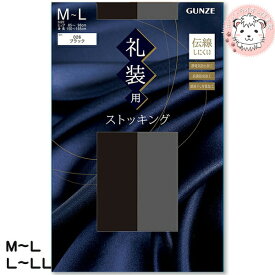 グンゼ 礼装用 抗菌防臭 伝線しにくい つま先補強　ストッキング 2足セット 礼装 パンティストッキング SP-724 M-L/L-LL 1000円ポッキリ