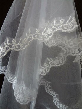 【メール便対応】ベール(ヴェール)☆結婚式☆パーティー☆ウエディング☆花嫁【whitelove】