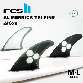 【3,000円クーポン発行中!!】FCS2 フィン AM アルメリック エアコア トライフィン AL MERRICK AirCore TRI FINS 超軽量 PC パフォーマンスコア 3枚入り 日本正規品 サーフィン サーフボード ショートボード M/L