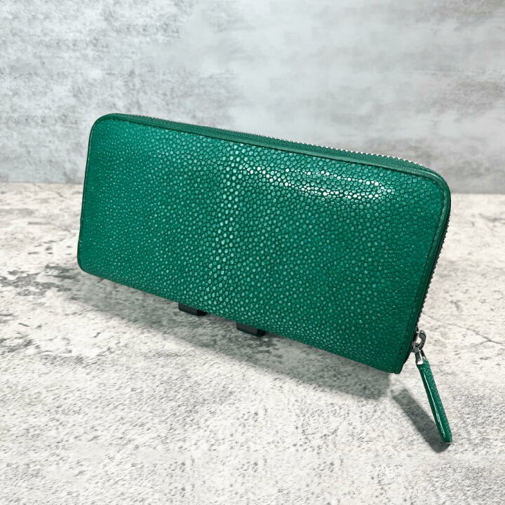 楽天市場】【希少品】スティングレイ長財布 エイ革 ガルーシャ  