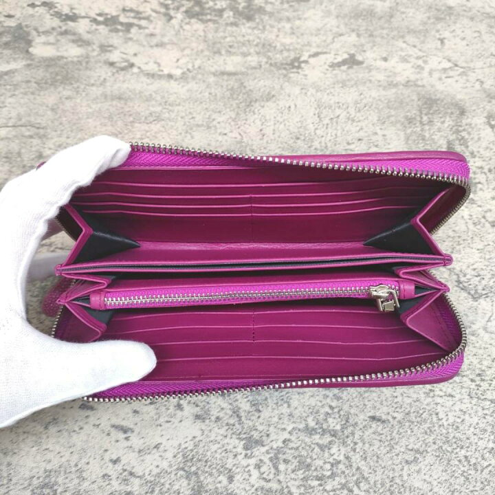 楽天市場】【希少品】 本場タイから直輸入エイ革 長財布 ＜ ピンク  