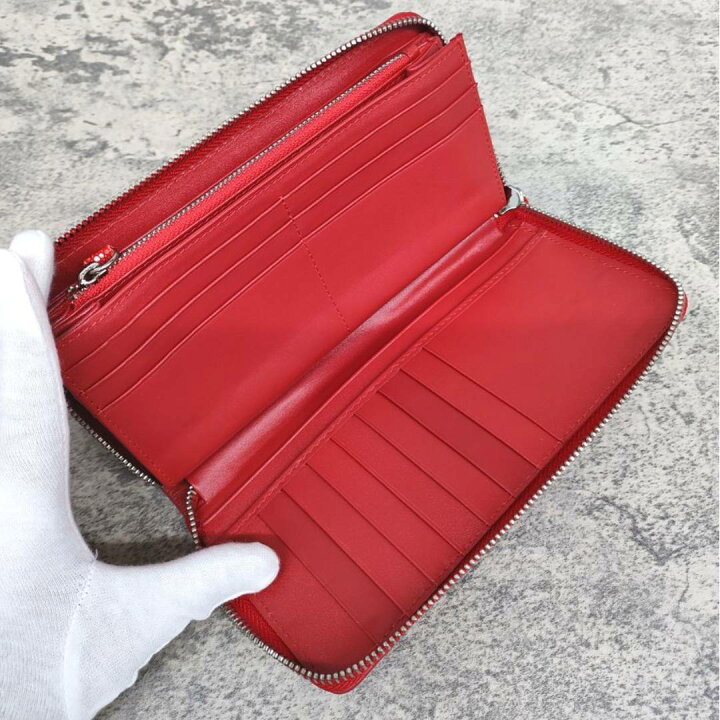 楽天市場】【希少品】 スティングレイ 長財布 レッド ＜ 革製品  
