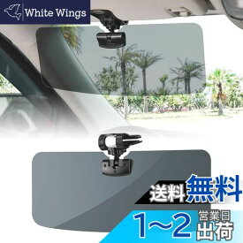 JOYTUTUS 車 サンバイザー SUV汎用 偏光サンバイザー カーサンバイザー フロント 日よけ グレー 左右前後調整可能 360°回転 アンチグレアカーサンバイザ 紫外線 反射光 眩しさ避け 意匠権を取得 日射し 照り返しを簡単カット カー用品