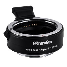 Commlite CM-EF-EOSR マウントアダプター EOSR対応 レンズアダプター リング マウント変換アダプター AF 絞り調整 IS手振れ補正 キャノン EF/EF-Sレンズ→Canon EOS R/RF シリーズ ミラーレス一眼カメラ EOS R/EOS RP/EOS R5/EOS R6