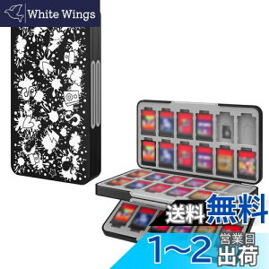 yzSwitch \tgP[X 48/Micro SD 24Ɏ[ ATiC Q[J[h[{bNX \tg Switch/Switch Lite/SwitchL@ELfΉ J[h܂Ƃߎ[ ABSVFVRCi[ y/