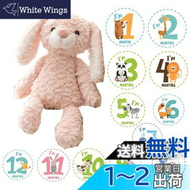 【送料無料】JP-SAKURA【正規品】 撮影セット付 ファーストトイ くま 日本検査済 ぬいぐるみ マイベビーリスト プレゼント (ピンク うさぎ)