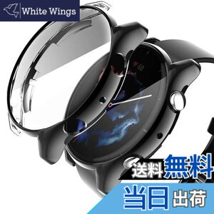 �y���������zMiimall�Ή�Huami amazfit GTR 3/GTR 3 Pro �J�o�[ TPU�S�ʕی�P�[�X �d�C���b�L���H �����ߗ� �Ռ��z�� �w��h�~ ���y�� Amazfit GTR3 Pro �P�[�X �C�A�h�~ �E���ȒP�i�u���b�N�j