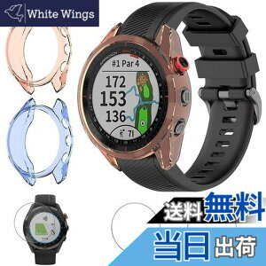 �y���������zFIVOF2���ی�P�[�X+2���t���ی�t�B�����Ή�Garmin(�K�[�~��) Approach S62��p�P�[�X �K�[�~�� Approach S62 �J�o�[ �\�t�g TPU�ގ� �҂�����Ή� �C�菝�h�~ �y�� �h�Ռ� Garmin Approach S62 