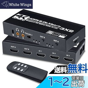 yzELEVIEW HDMI }gbNX ؑ֊ ZN^[ 32o 4K@60Hz HDRΉb (fW^E3.5mmXeIo) HDMI2.0b/HDCP2.2 z XCb`[ PS4 /PS5 /Nintendo Swich/Fire TV Sti