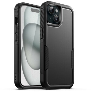 yzJEDirect iPhone 15 6.1C`p P[X ϋv ȓdی ϏՌ ^tJo[ }bgobNt (ubN)