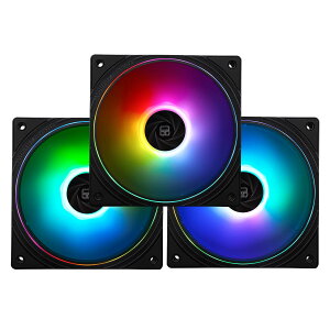 【送料無料】THERMALRIGHT TL-S12-S X3 CPU ファン 120mm ARGB の場合のクーラー ファンは ARGB の照明効果、1500RPM 速度の PC PWM の無声コンピュータ ファン、CPU冷却ファン ホワイト(TL-S12-S X3)