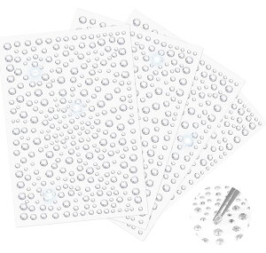 Wikrtoria 1500PCS WG[ V[ CXg[ XebJ[ \莆 WGXebJ[ LL 3D_Ch V[g NX^ WF XebJ[ 4 \莆 DIY |piޗ f