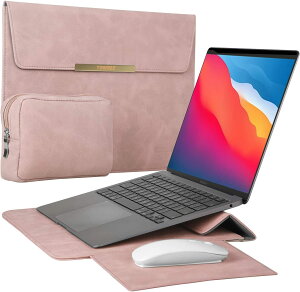 TOWOOZ 【折り畳み式】MacBook Air/Pro ケース 13-14 インチ 2024年新型M2/M1 薄型 耐衝撃 撥水スリーブケース 防傷 キズ 汚れ 防止 MacBook Air/Pro ケース 13インチ/New Macbook Air ケース 13.6 インチ/Macbook Pro ケ