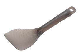 【送料無料】キャプテンスタッグ(CAPTAIN STAG) キッチンツール クッキングツール しゃもじ ターナー TPX樹脂製 高耐熱 炒めシャモジ ショート 日本製 スモーク G-FLOAT UH-4720 全長155mm