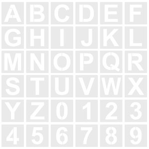 yzEUSTACEXeVV[g At@xbg  36Zbg } ` ev[g p^[ XeV 啶A-Z0-9 DIY G h  Ŕ̍쐬 JԂp 7.62cm